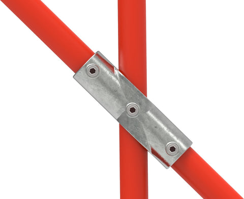 Rohrverbinder | Kreuzstück 30-45° für Ø 33,7 mm | 130B34