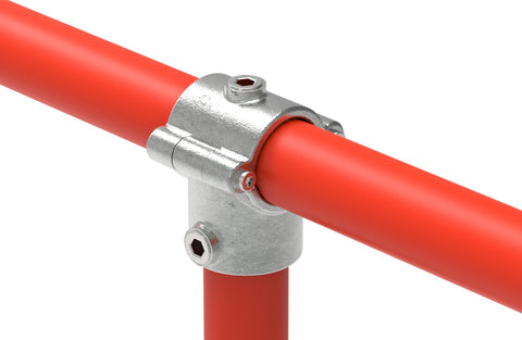 Rohrverbinder | T-Stück mit Bolzen aufklappbar Ø 33,7 mm | 136B34