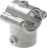 Rohrverbinder | T-Stück mit Bolzen aufklappbar Ø 48.3 mm | 136D48