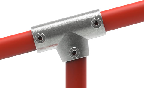 Rohrverbinder | T-Stück lang verstellbar 0-11° Ø 33,7 mm | 155B34