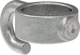 Rohrverbinder | Stellring mit Haken Ø 26,9 mm | 182A27