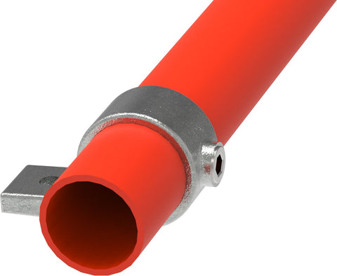 Rohrverbinder | Befestigungsring mit Flansch 1 Bohrung Ø 26,9 mm | 199A27