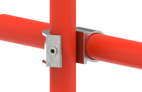 Kreuzstück Ø 48,3 mm aus feuerverzinktem Temperguss – 201D48