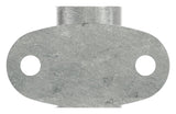 Wandhalter Ø 48,3 mm aus feuerverzinktem Temperguss – 246D48