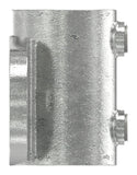 Wandhalter Ø 48,3 mm aus feuerverzinktem Temperguss – 246D48