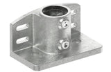 Wandhalter massiv Ø 48,3 mm aus feuerverzinktem Temperguss – 247D48