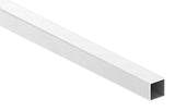 Vierkantrohr Edelstahl 30 × 30 × 2,0 mm V2A