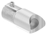 Anschlussstück 90° V2A für Rohr Ø 33,7 mm mit Klemmschraube | Artikel 11.3658.4