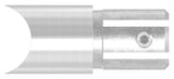 Anschlussstück 90° V2A für Rohr Ø 33,7 mm mit Klemmschraube – Ansicht 6 | Artikel 11.3658.4