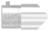 Anschlussstück 90° V2A für Rohr 48,3 mm mit Klemmschraube – Ansicht 2 | Artikel 11.3639.4