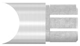 Anschlussstück 90° V2A für Rohr 48,3 mm mit Klemmschraube – Ansicht 7 | Artikel 11.3639.4