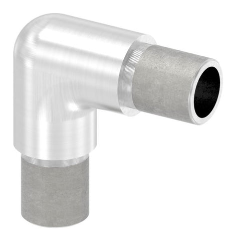 Eckbogen 90° eng, für Rundrohr Ø 21,3x2,0 mm V4A | Artikel 11.3620.1
