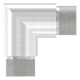 Eckbogen V2A für Rohr Ø 33,7 x 2,5 mm 90° Steck – Ansicht 2 | Artikel 88.1156171.320.25