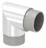 Eckbogen V2A für Rohr Ø 42,4 x 2,0 mm 90° kurz | Artikel 88.1156260.320.42