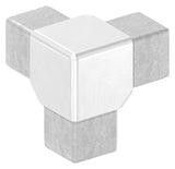 Eckstück V4A für 40 x 40 x 3 mm Rohr 90° 3-fach Steck – Ansicht 4 | Artikel 88.1110144040.3