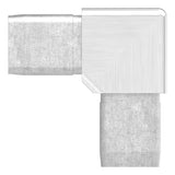 Eckverbinder V4A für Rohr 25x25x2 mm steckbar – Ansicht 3 | Artikel 88.1110142525