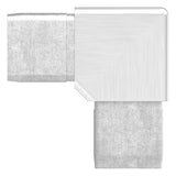 Eckverbinder V4A für Rohr 30x30x2 mm zum Stecken – Ansicht 3 | Artikel 88.1110143030