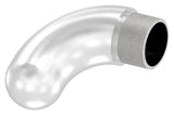 Endbogen V2A für Rohr Ø 33,7 x 2,0 mm 90° halbrund | Artikel 11.3695.4