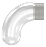 Endbogen V2A für Rohr Ø 33,7 x 2,0 mm 90° halbrund – Ansicht 2 | Artikel 11.3695.4