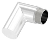 Endbogen V2A für Rohr Ø 42,4 mm 90° steckbar lang | Artikel 88.1156223.320.L.92