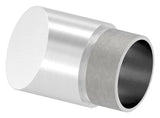 Endbogen V2A für Rohr Ø 42,4 x 2,0 mm 45° zum Stecken | Artikel 11.3396.4