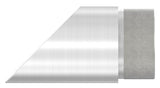 Endbogen V2A für Rohr Ø 42,4 x 2,0 mm 45° zum Stecken – Ansicht 3 | Artikel 11.3396.4