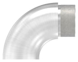Endbogen V2A für Rohr Ø 42,4 x 2,5 mm 90° flach zum Stecken – Ansicht 2 | Artikel 11.3691.4