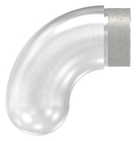 Endbogen V2A für Rohr Ø 48,3 x 2,0 mm 90° halbrund zum Stecken – Ansicht 2 | Artikel 11.3697.4