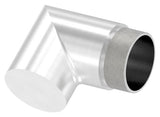 Endbogen V2A für Rohr Ø 48,3 x 2,0 mm 90° Steck | Artikel 11.3392.4