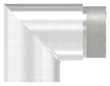 Endbogen V2A für Rohr Ø 48,3 x 2,0 mm 90° Steck – Ansicht 2 | Artikel 11.3392.4