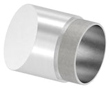 Endbogen V2A für Rohr Ø 60,3 x 2,0 mm 45° zum Stecken | Artikel 11.3398.4