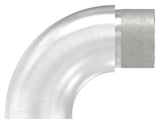 Endbogen V4A für Rohr 33,7 x 2,0 mm 90° flach zum Stecken – Ansicht 2 | Artikel 88.1156201.320.V4A
