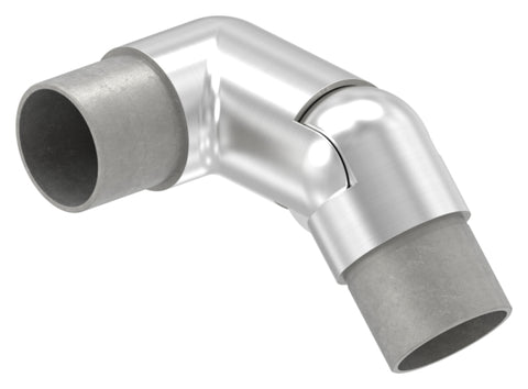 Gelenkstück V2A für Rohr Ø 42,4 x 2,0 mm rechts steckbar geschliffen K240 | Artikel 88.1156258.320.R
