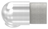 Gelenkstück V2A für Rohr Ø 42,4 x 2,0 mm rechts steckbar geschliffen K240 – Ansicht 2 | Artikel 88.1156258.320.R