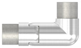 Gelenkstück V2A für Rohr Ø 42,4 x 2,0 mm rechts steckbar geschliffen K240 – Ansicht 4 | Artikel 88.1156258.320.R