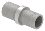 Gerader Rohrverbinder V2A für Rohr Ø 21,3 x 2,0 mm mit Mittelsteg | Artikel 88.1150021.240