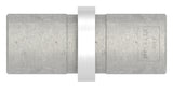 Gerader Rohrverbinder V2A für Rohr Ø 21,3 x 2,0 mm mit Mittelsteg – Ansicht 4 | Artikel 88.1150021.240