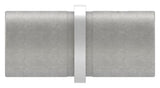 Gerader Rohrverbinder V2A für Rohr Ø 33,7x2,5 mm mit Mittelsteg – Ansicht 3 | Artikel 11.3373.4