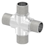 Kreuzstück V2A für Rohr Ø 26,9 x 2,0 mm zum Stecken | Artikel 11.3654.4