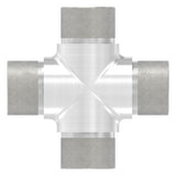 Kreuzstück V2A für Rohr Ø 33,7 x 2,0 mm zum Stecken – Ansicht 2 | Artikel 11.3655.4