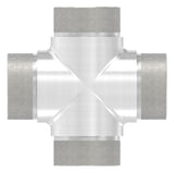 Kreuzstück V2A für Rohr 48,3x2,0 mm zum Stecken – Ansicht 2 | Artikel 11.3657.4