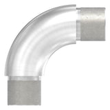 Rohrbogen 90° V2A für Rohr Ø 26,9 x 2,0 mm zum Stecken – Ansicht 2 | Artikel 11.3607.4