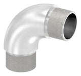Rohrbogen 90° V2A für Rohr Ø 33,7 x 2,0 mm zum Stecken | Artikel 11.3600.4