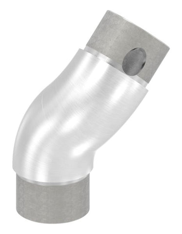 Rohrbogen V2A Ø 42,4 x 2,0 mm 90° verstellbar zum Stecken | Artikel 11.3643.4