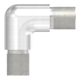 Rohrbogen V2A für Rohr Ø 21,3x2,0 mm 90° eng, zum Stecken – Ansicht 2 | Artikel 88.1156169.320.21
