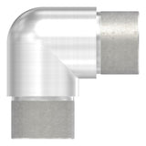 Rohrbogen V2A für Rohr 33,7 x 2,0 mm 90° eng zum Stecken – Ansicht 2 | Artikel 11.3620.4