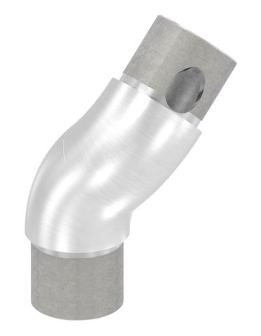 Rohrbogen V2A für Rohr Ø 33,7 x 2,0 mm 90° verstellbar | Artikel 11.3642.4