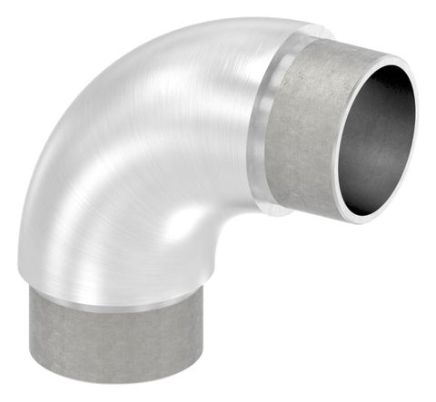 Rohrbogen V2A für Rohr Ø 42,4x2,5 mm 90° zum Stecken | Artikel 11.3603.4