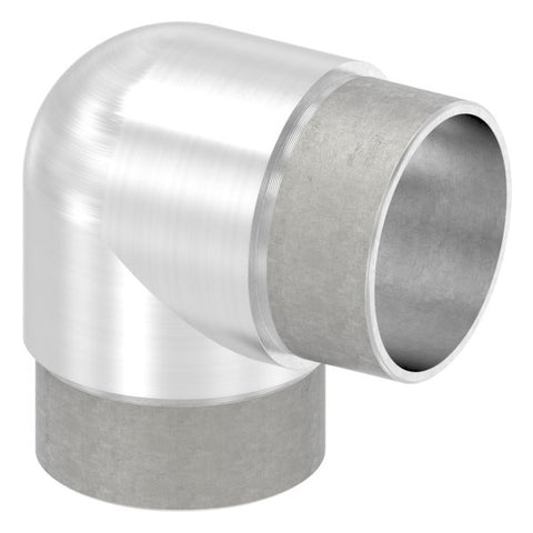 Rohrbogen V2A für Rohr Ø 48,3 x 2,0 mm 90° eng zum Stecken | Artikel 11.3622.4