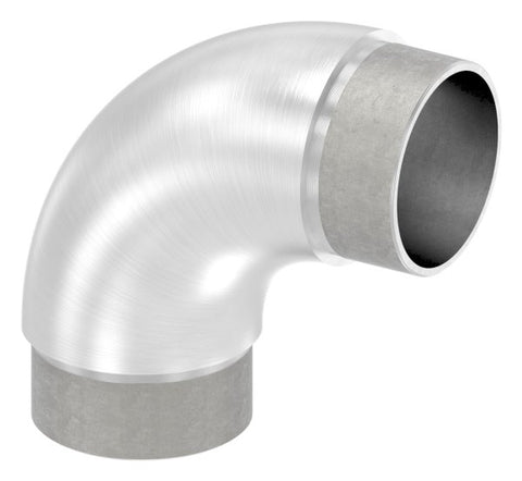 Rohrbogen V2A für Rohr Ø 48,3 x 2,0 mm 90° zum Stecken | Artikel 11.3602.4